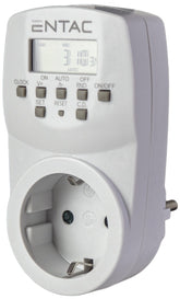 Entac Ψηφιακός Χρονοδιακόπτης 7 Μέρες 128 Προγράμματα